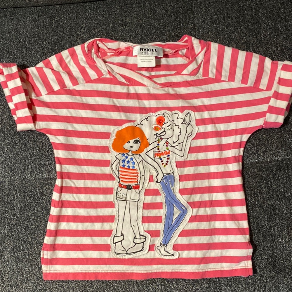 SONIA RYKIEL girl Short-sleeved t-shirt size 6